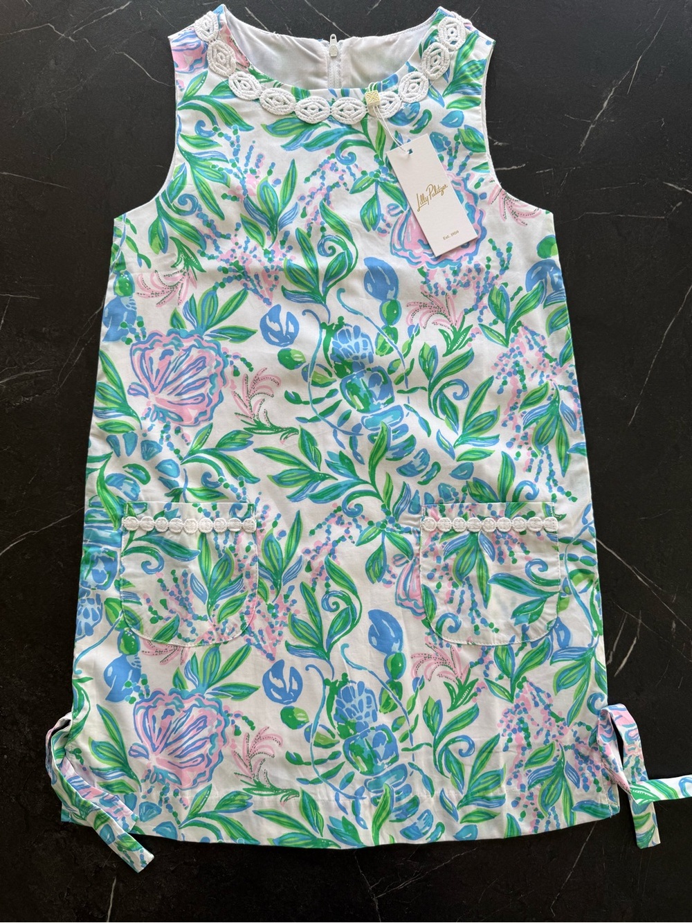Lilly Pulitzer Little Lilly Classic Shift Dress, Girls Size 10